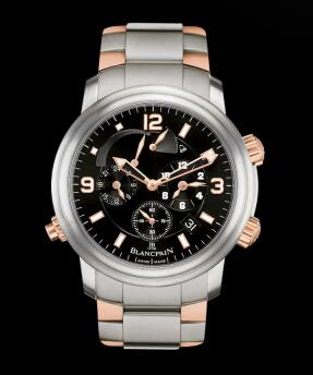 Replica Blancpain Leman REVEIL GMT Watch 2041-12A30-98A.B